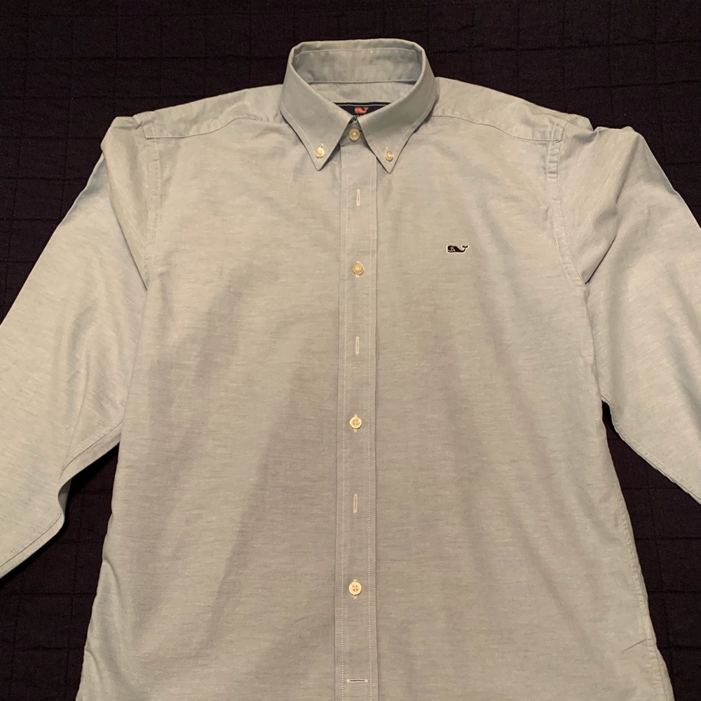 Vineyard Vines Oxford Men’s Blue - Small